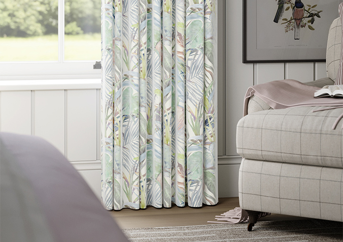 Los Angeles Velvet, Summer Breeze - Made to Measure Curtain - Image 5